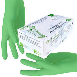 Non Sterile Powdered Latex Examination Gloves