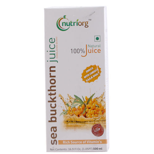 Nutriorg Sea Buckthorn Juice 500ml