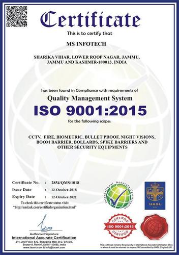 ISO 9001:2015 Certification Service By Luckross Associates