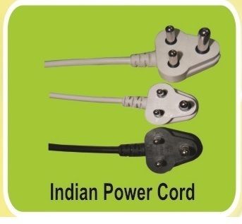 3 Pin Indian Power Cords