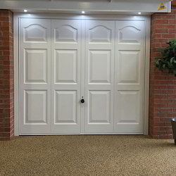 Fine Finished Garage Door