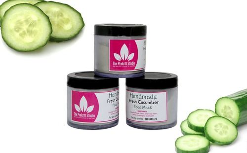 Fresh Cucumber Face Mask Age Group: Adults