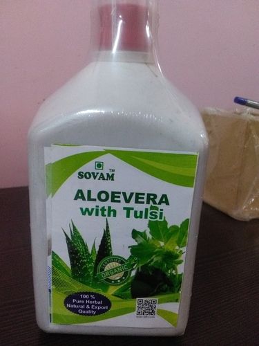 Organic Aloe Vera With Tulsi Juice Pack Size: 1000Ml