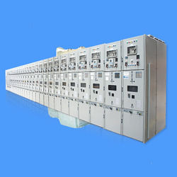 Black Medium Voltage Switch Gear Panels