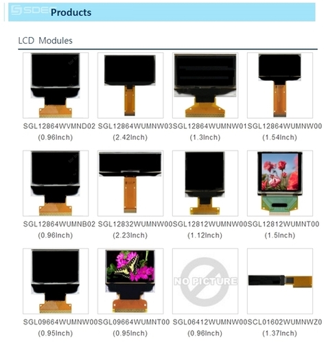 All Type Colorful TFT Display