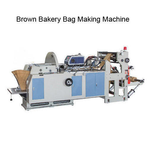 Brown Paper Bakery Bag Making Machine