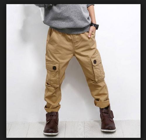 Kids Full Length Cargo Pant