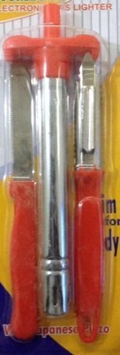 Knife Peeler and Lighter Set