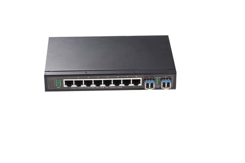 8+2 Full Gigabit 1000M L2 Switch WEB SNMP Support