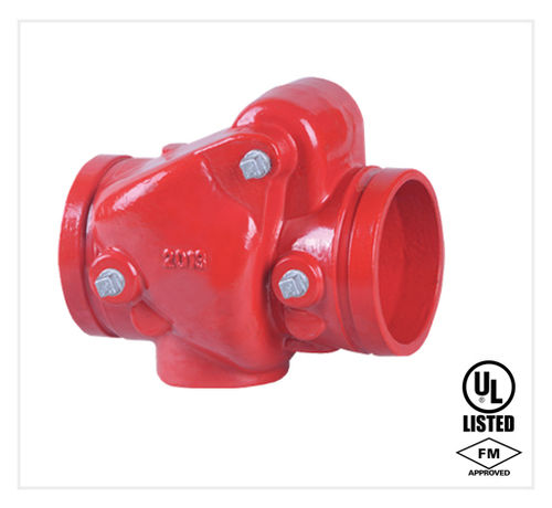 Flanged and Grooved Type Swing Check Valves