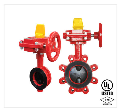 Wafer, Lugged and Grooved Type Butterfly Valves with Tamper Switch