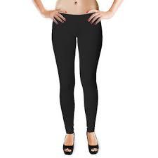 Washable Women Cotton Black Legging