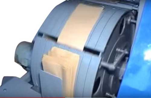 Paper Carry Bag Machine Production