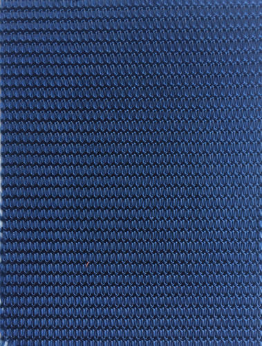 Blue Polyester Warp Knit Fabric