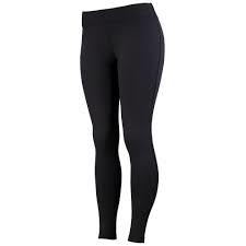 No Fade Tight Fittings Plain Pattern Black Color Leggings For Womens And Girls