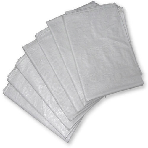 White Long Life Polypropylene Woven Sacks