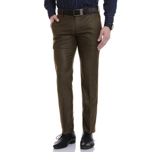 Gents Brown Solid Plain Casual Semi Formal Pant For Daily Wear Age Group:  >16 Years at Best Price in Indore