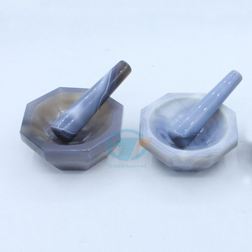 Natural Agate Mortar And Pestle Dimension(L*W*H): Standard  Centimeter (Cm)