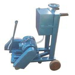 Concrete Groove Cutter Machine Cutting