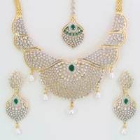 American Diamond Necklace Set