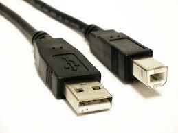 Black Printer Cables