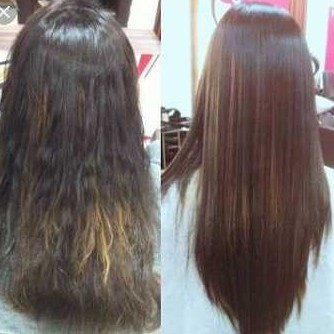 Hair Rebonding Services By Women salon