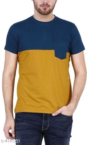 Half Sleeves Mens T Shirts Gender: Male