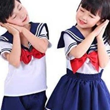 Kids School Uniform For Boys And Girls Collar Style: Classic