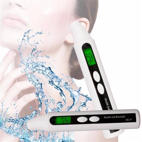 Digital Moisture Monitor Skin Care Oil Skin Content Tester Pen Facial Skin Analyzer Monitoring Meter