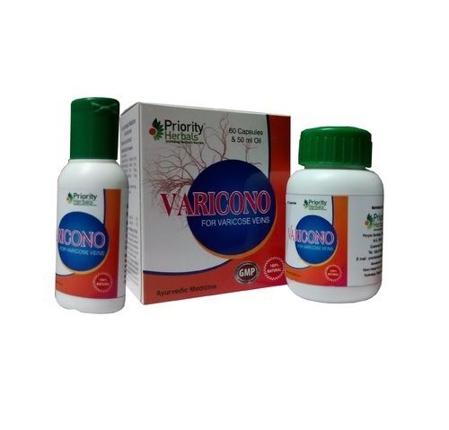 Ayurvedic Medicine Varicose Veins - Varicono Capsules