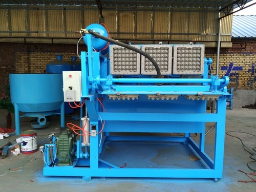 F1000 Small Plant Required 1000 Capacity Paper Recycling Egg Tray Machine