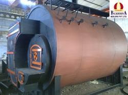 husk fired boiler