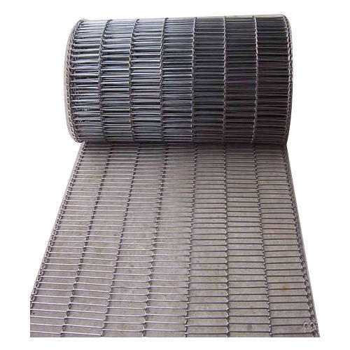 SS Wire Mesh Conveyor Belt - Stainless Steel, 5000 mm Width, 15 mm Thickness | General Purpose Use