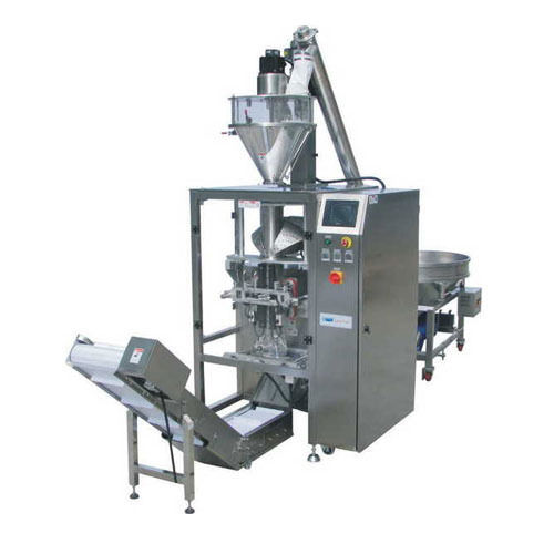 Automatic Form Fill And Seal Collar Type Machine With Auger