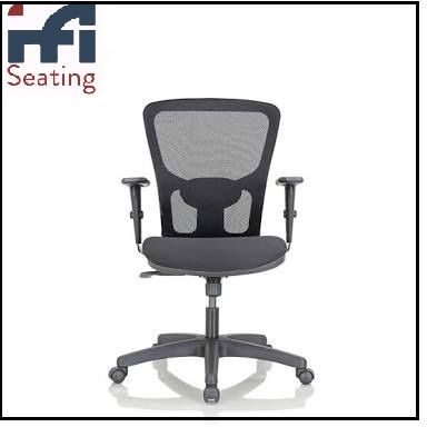 Black Mesh Office Rounding Chairs No Assembly Required