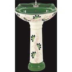 Ceramic Designer Vitrosa Pedestal Wash Basin