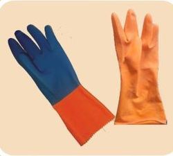 Fine Finish Rubber Hand Gloves