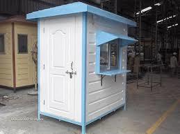 Portable FRP Security Cabin