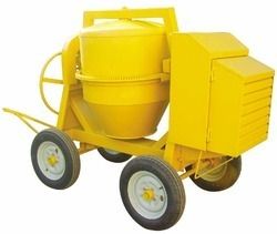 Yellow Concrete Mixer Machine