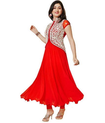 Frock Type Designer Kurti Size: Customized