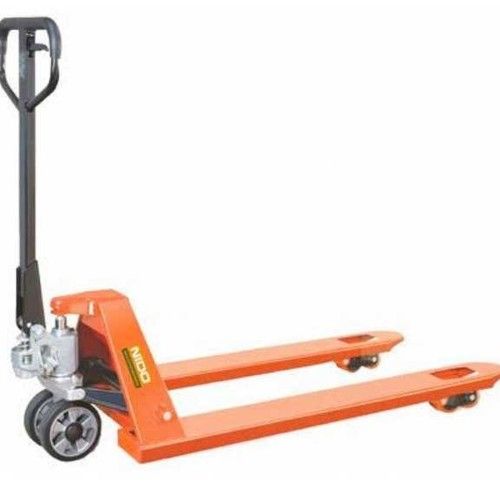 Pallet Truck - Bushed Metal Construction, New Condition | Three-Position Control Lever, No Greasing Required