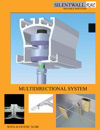 Sliding Folding Movable Wall Components Partition Capacity: 300 Kilogram(Kg)