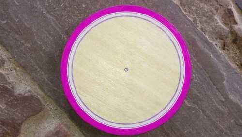 9 Inches Wooden Chakla