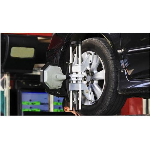 Dual Swing Opening Wheel Alignment Machine