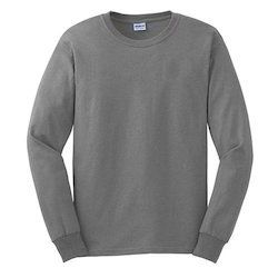 Men Plain Casual T Shirt