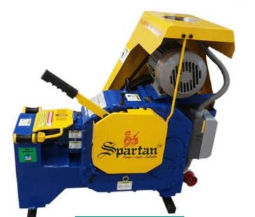 High Efficiency Semi Automatic Rebar Cutting Machine With 1 Year Of Warranty