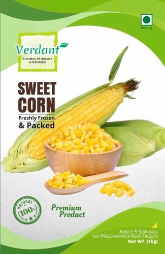 Fresh Frozen Sweet Corn - Selectively Picked & Hygienically Processed | Individual Quick Freezing Technique for Superior Quality