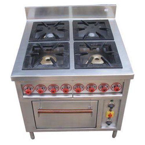 Four Burner Cooking Range