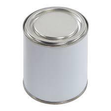 Plain Round Tin Container