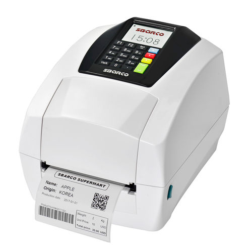 White Sbarco T4Ck Barcode Label Printers